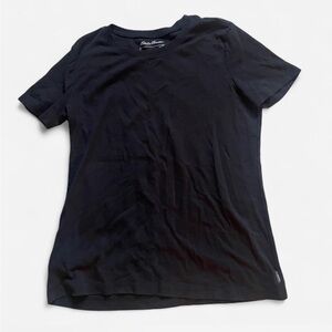 Black Eddie Bauer women's short sleeve shirt size xl #casual